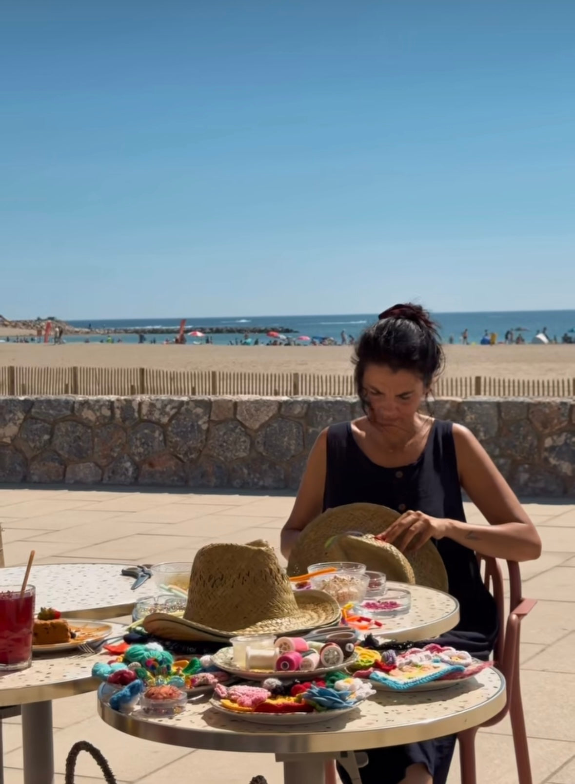 1er août à 16h atelier chapeau chez Dimanche
