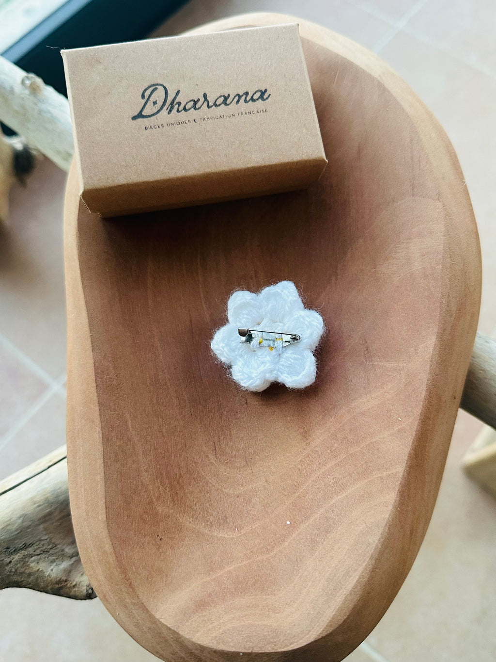 Broche petite marguerite