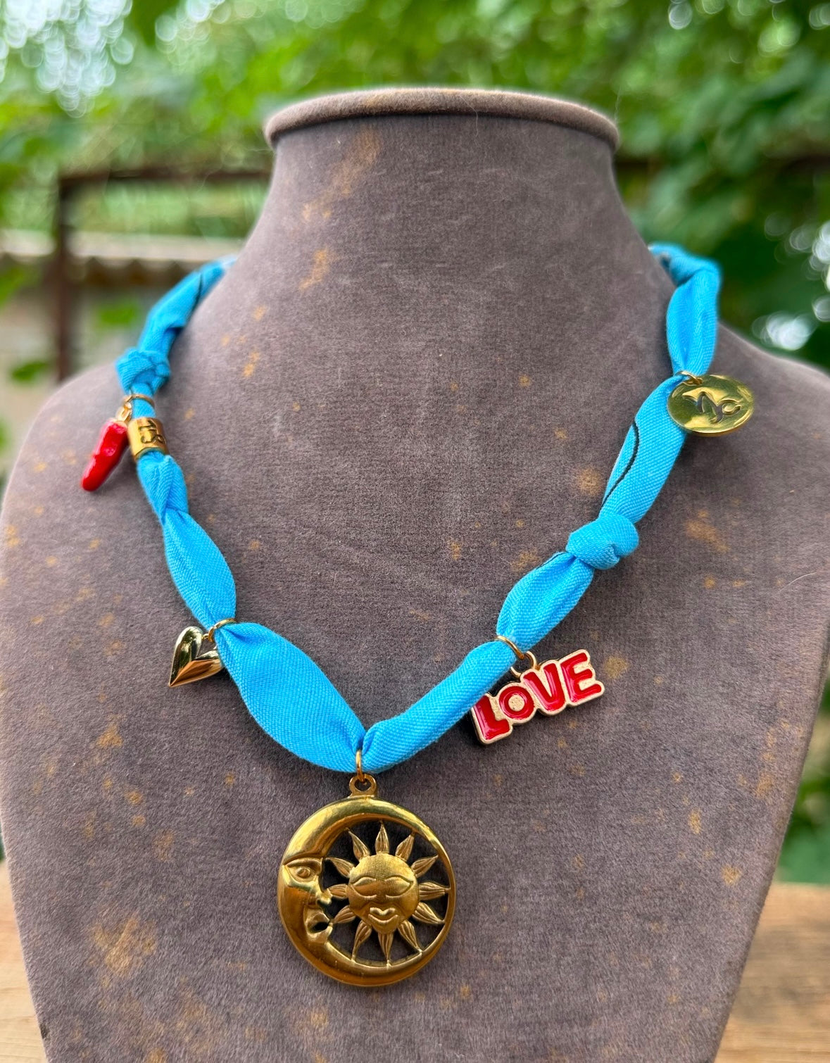 Collier bandana « capricorne ♑️ «
