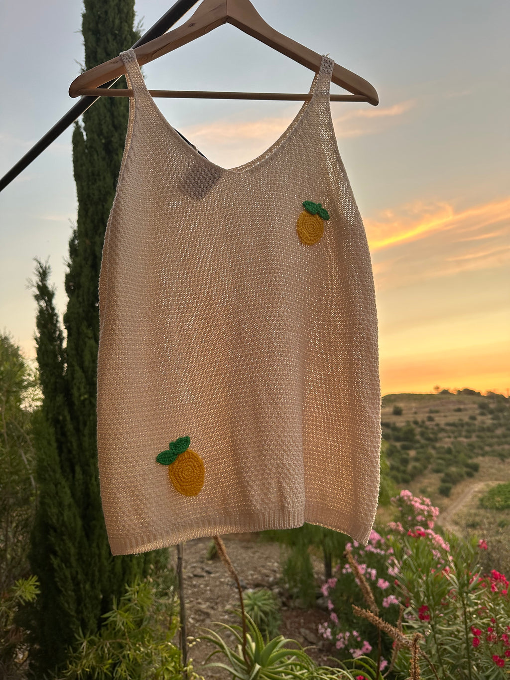 Débardeur full citron