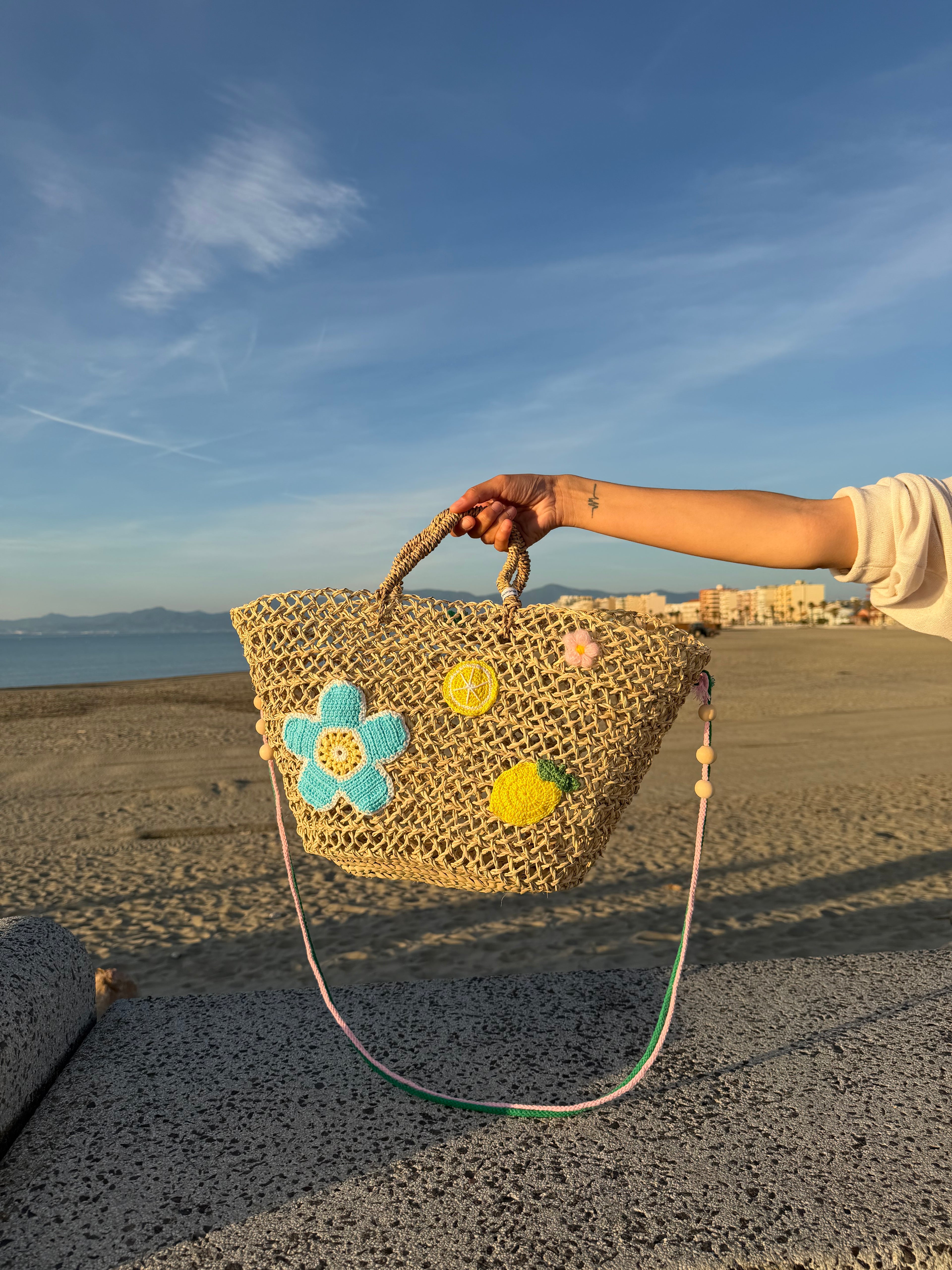 Panier douceur d’été « effet dentelle »