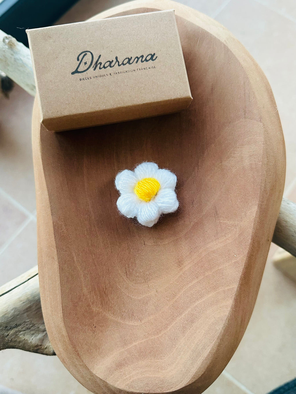 Broche petite marguerite