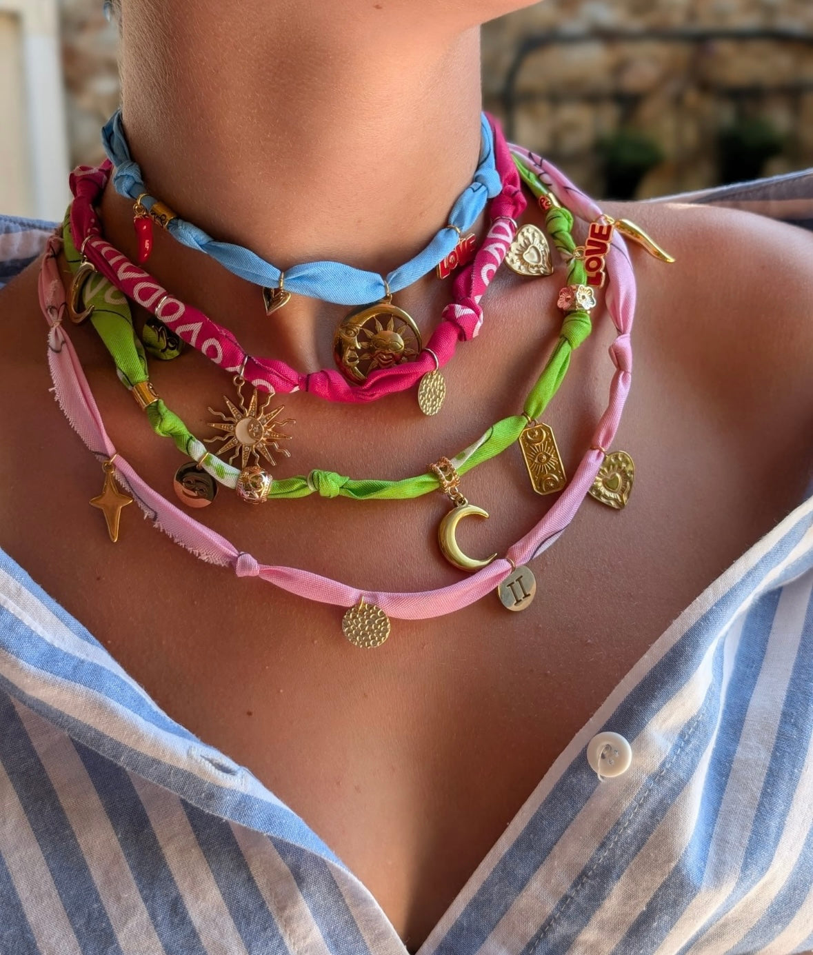 Collier bandana « poisson♋️ »