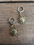 Boucles d’oreilles « Soleil »
