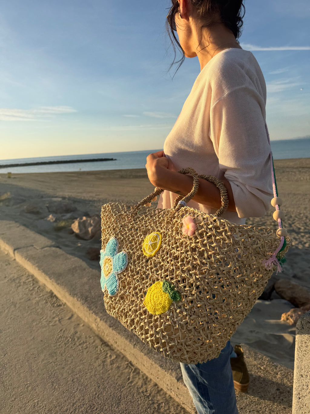Panier douceur d’été « effet dentelle »