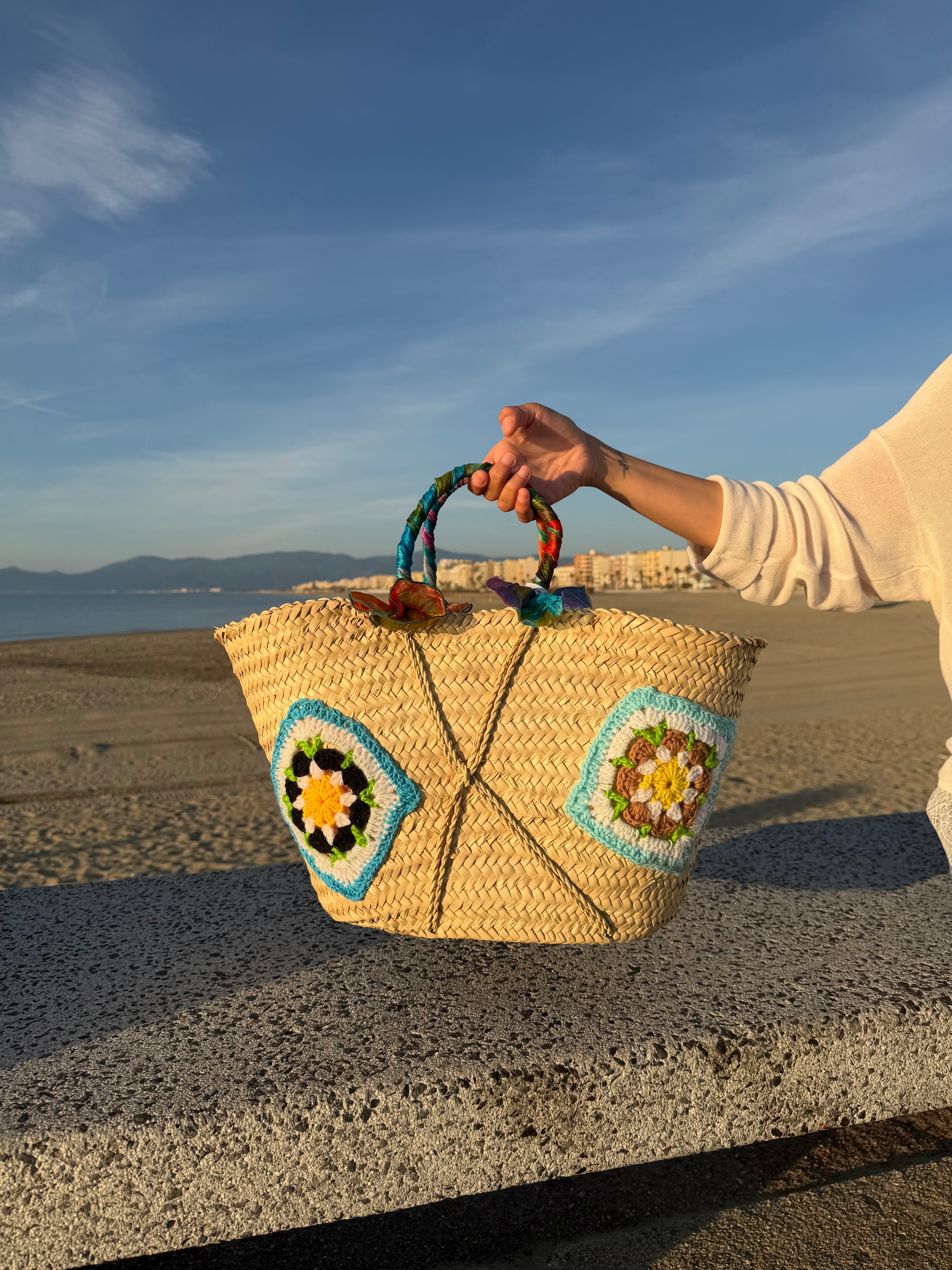 Panier « les carrés de mamies »