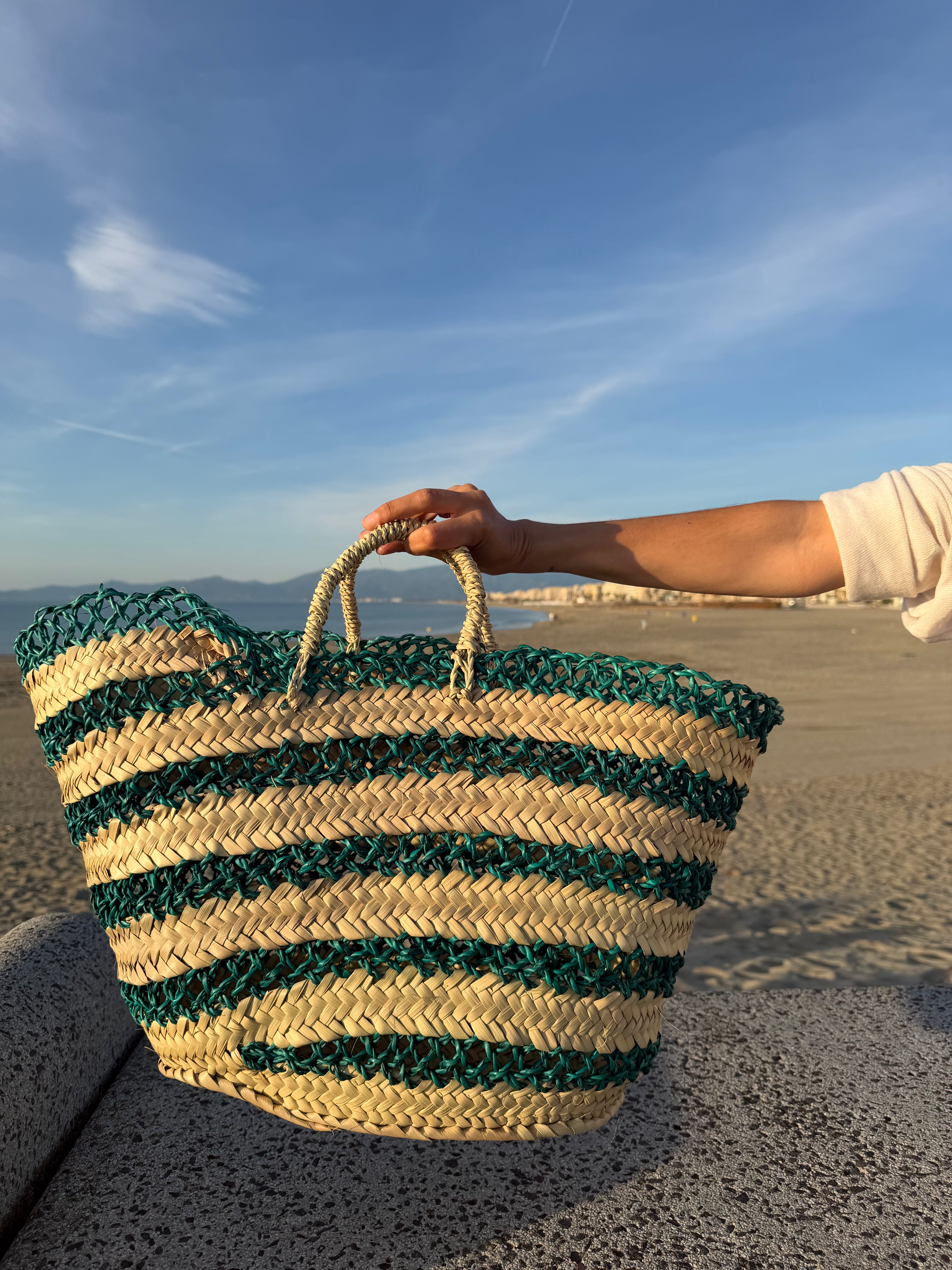Panier marguerite bouton