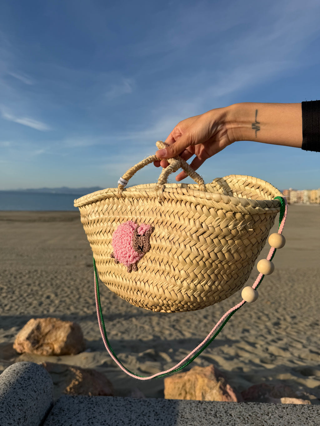 Mini Panier mouton