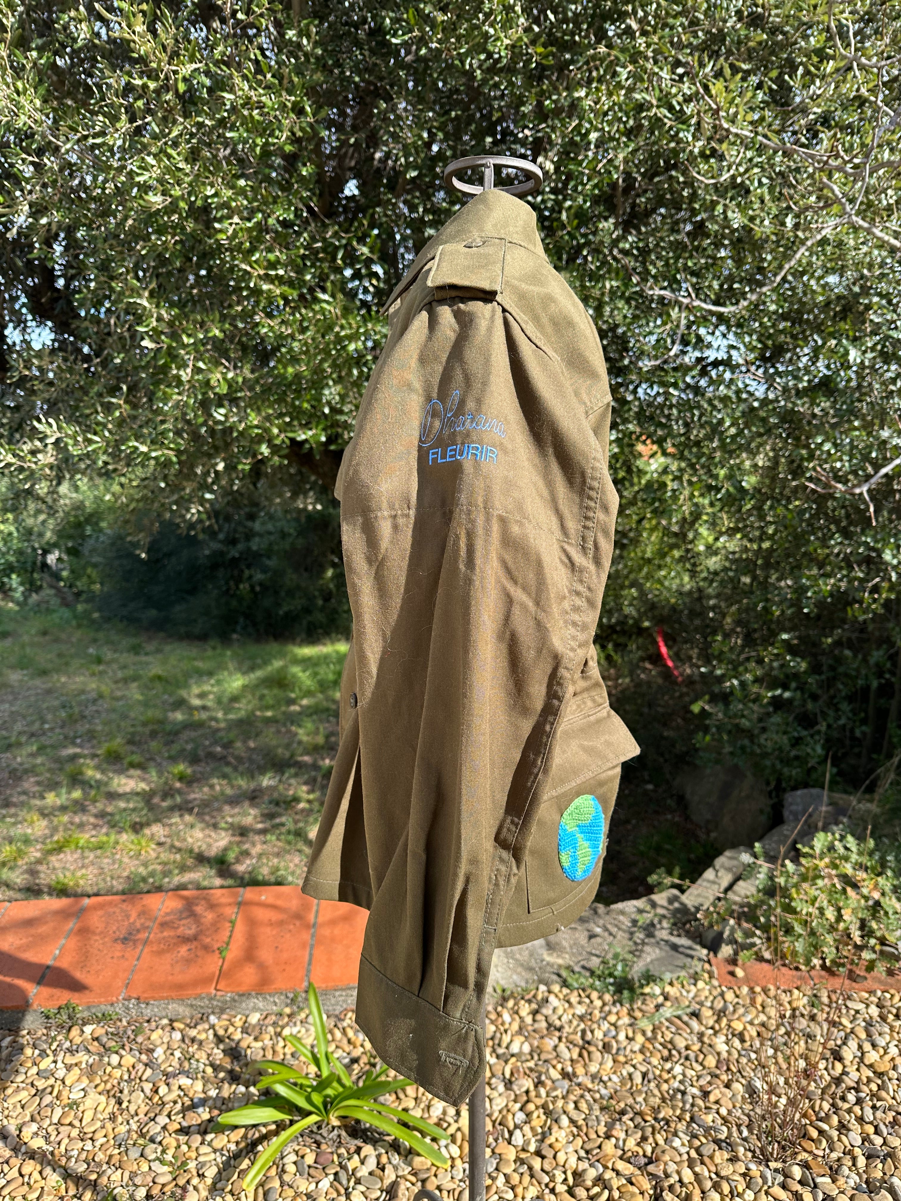 Veste Army "Dharana Fleurir"