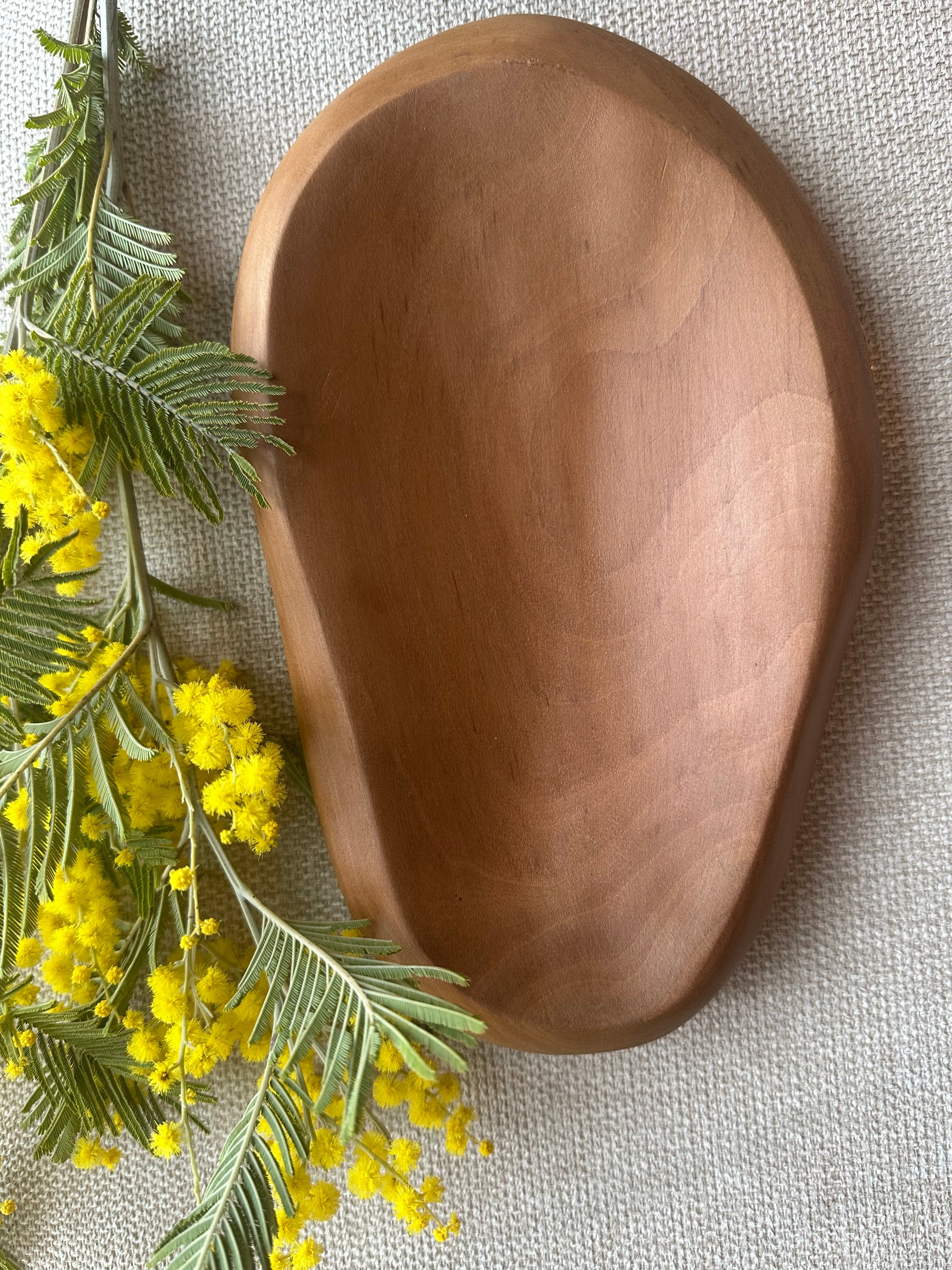Vide Poche Artisanal en Noyer