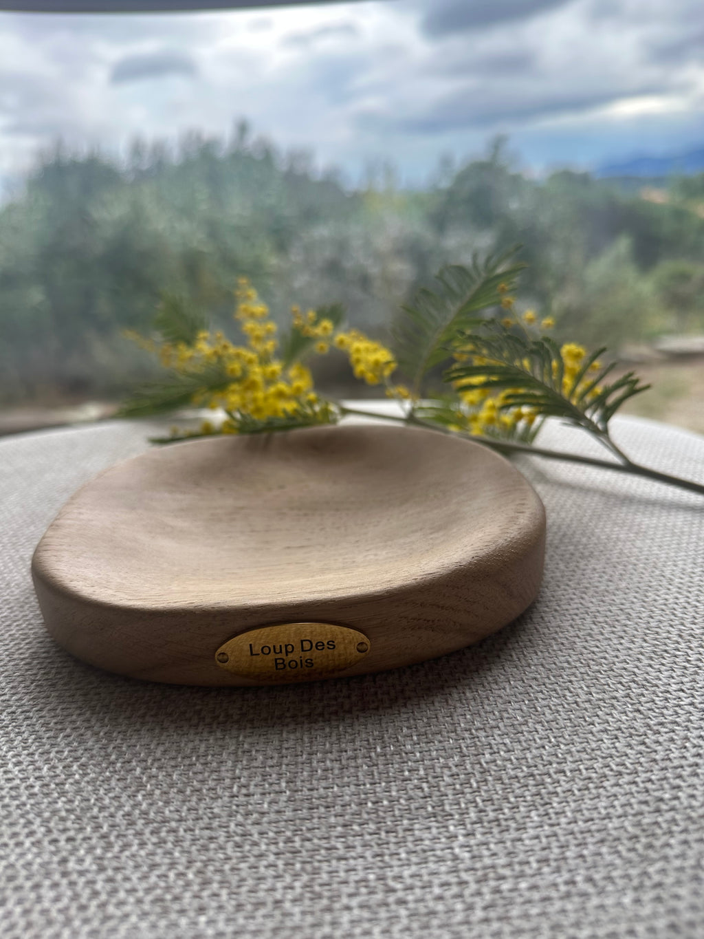 Vide Poche Artisanal Chêne