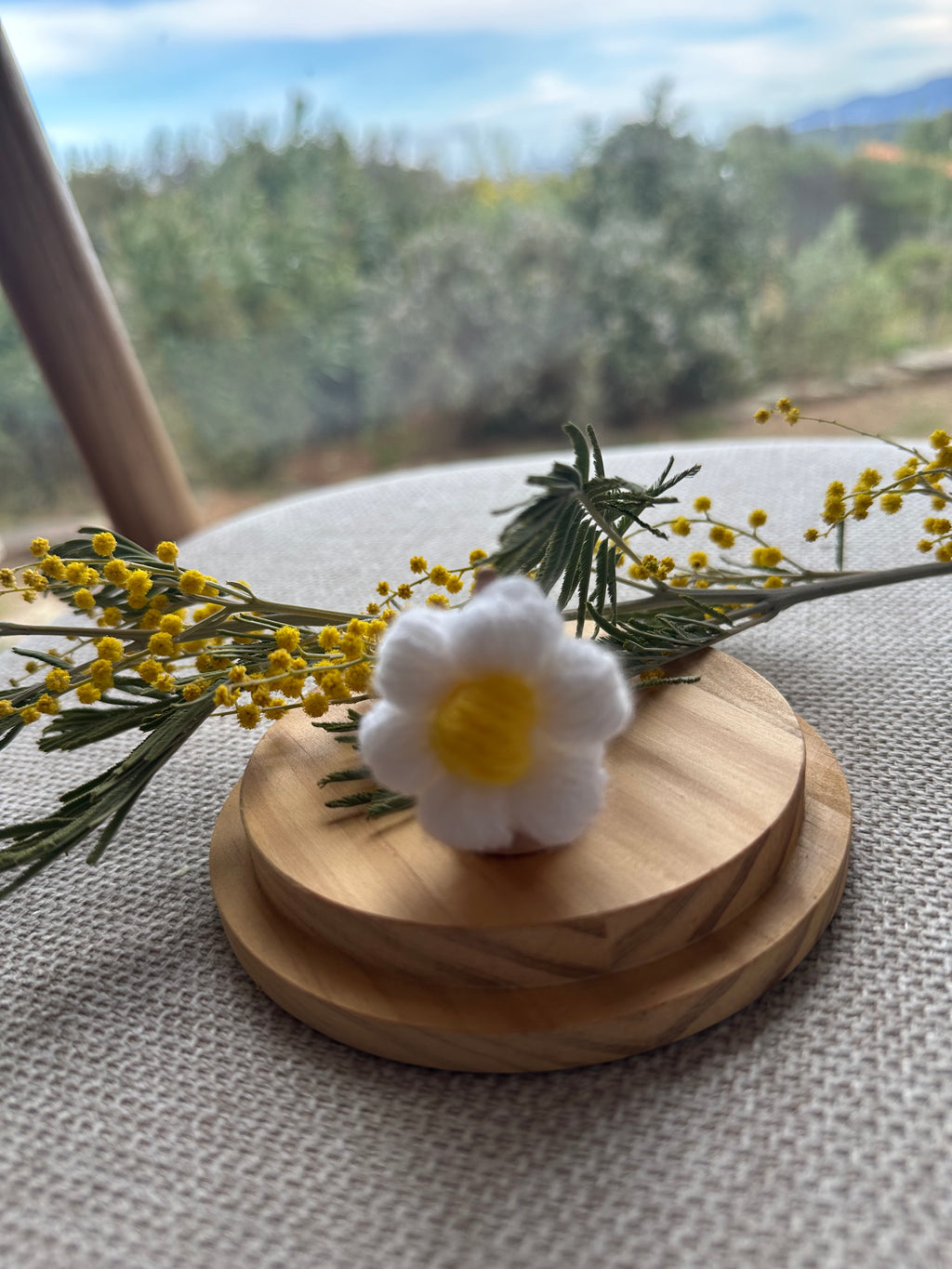 Bague Fleur Blanche