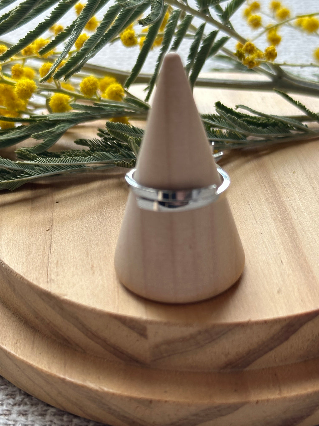 Bague Argentée Ananas