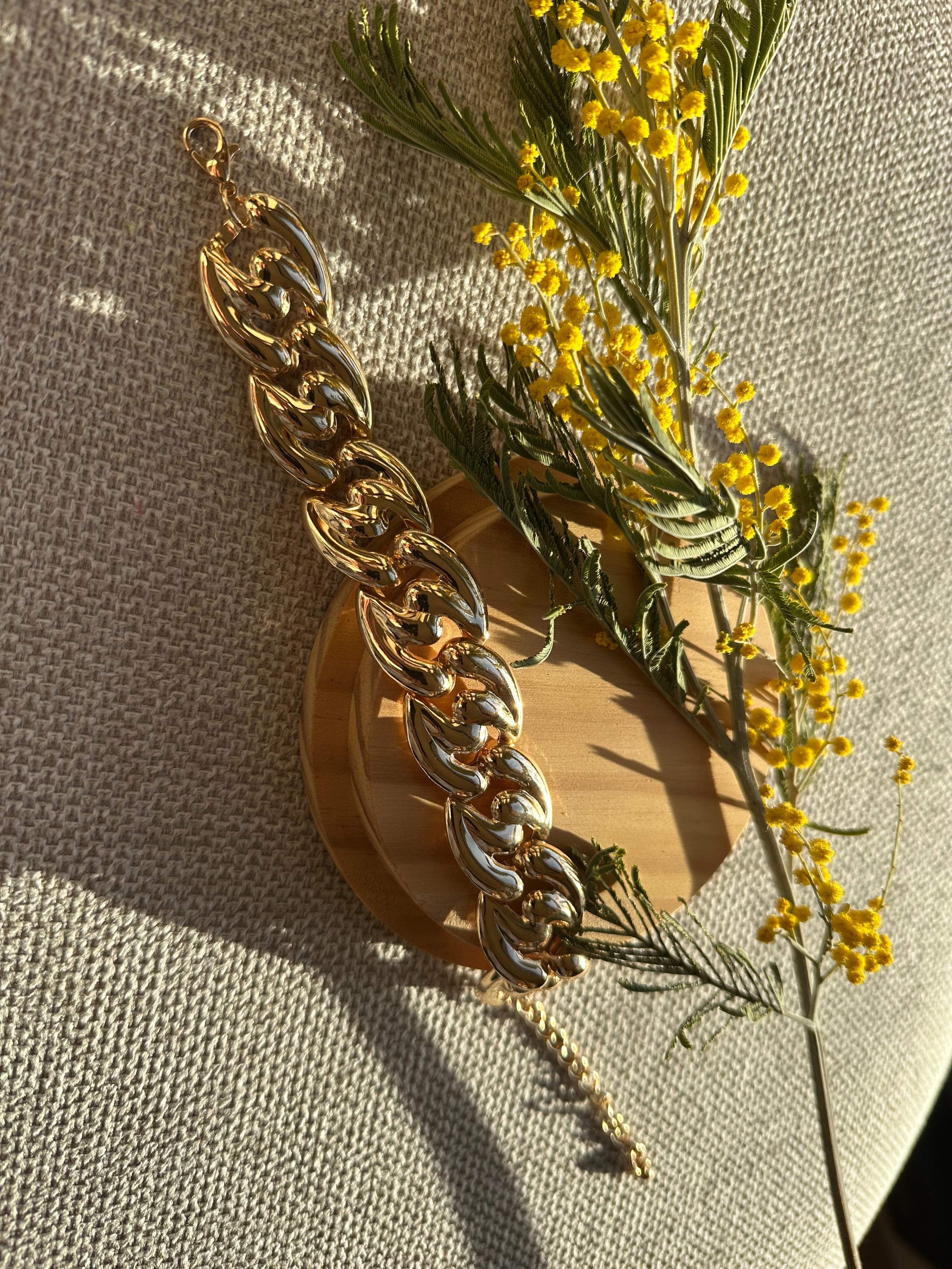 Bracelet mailles tressées