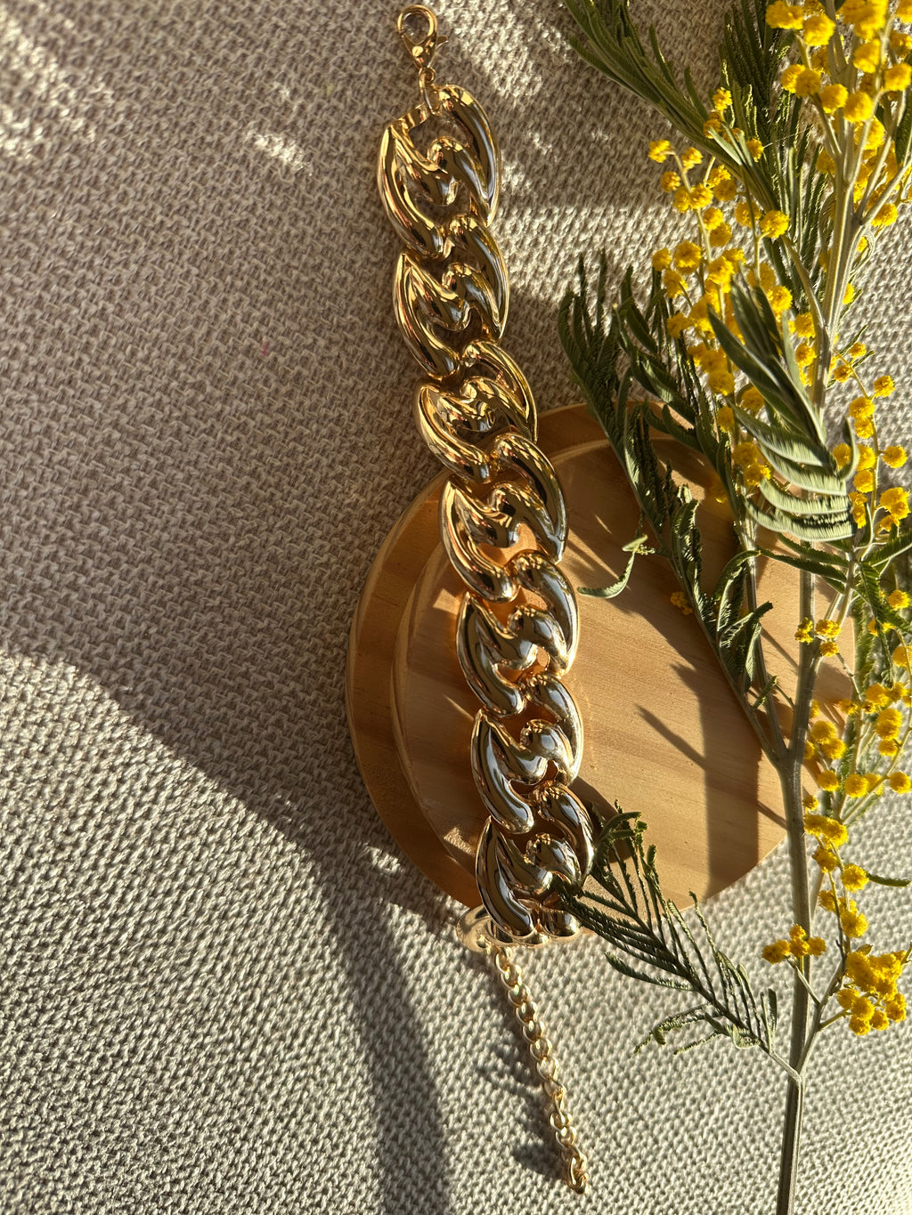 Bracelet mailles tressées