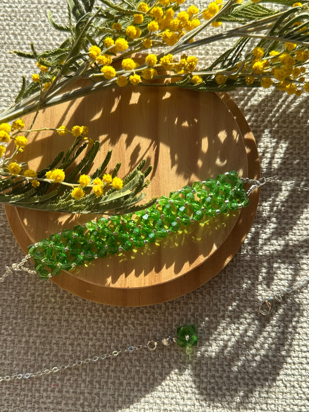 Collier Vert Collection "Jackye"