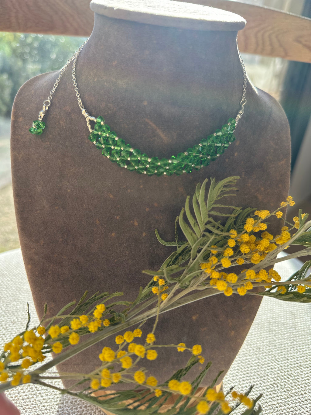 Collier Vert Collection "Jackye"