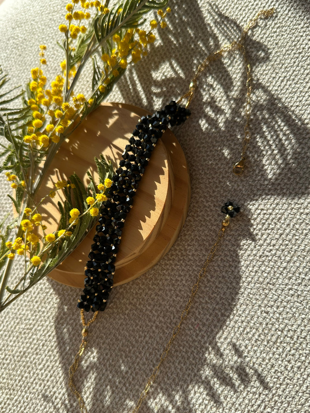 Collier Noir Collection "Jackye"