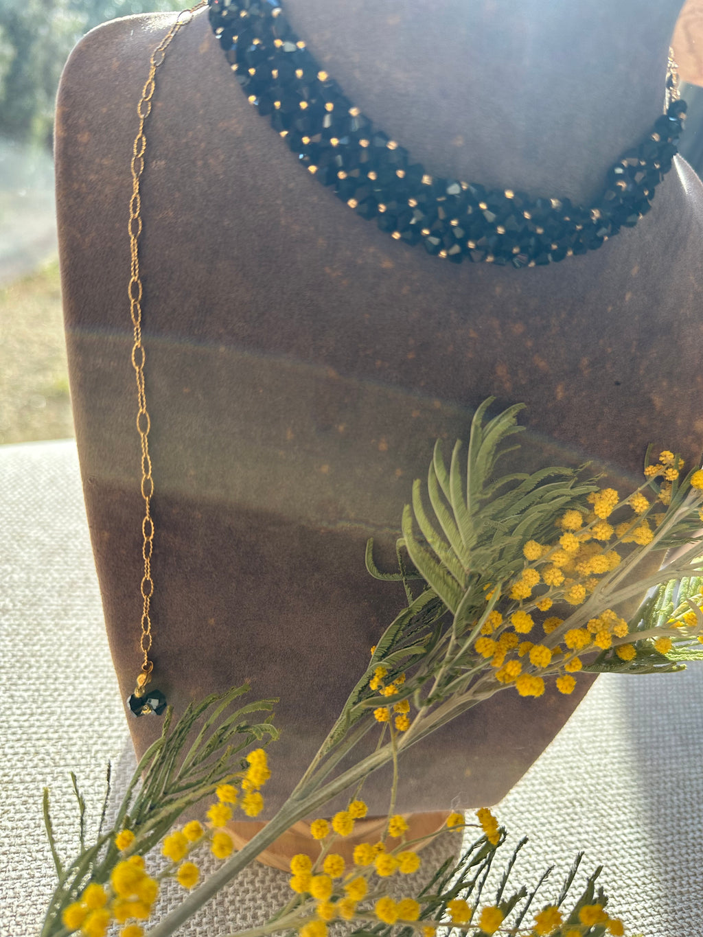 Collier Noir Collection "Jackye"
